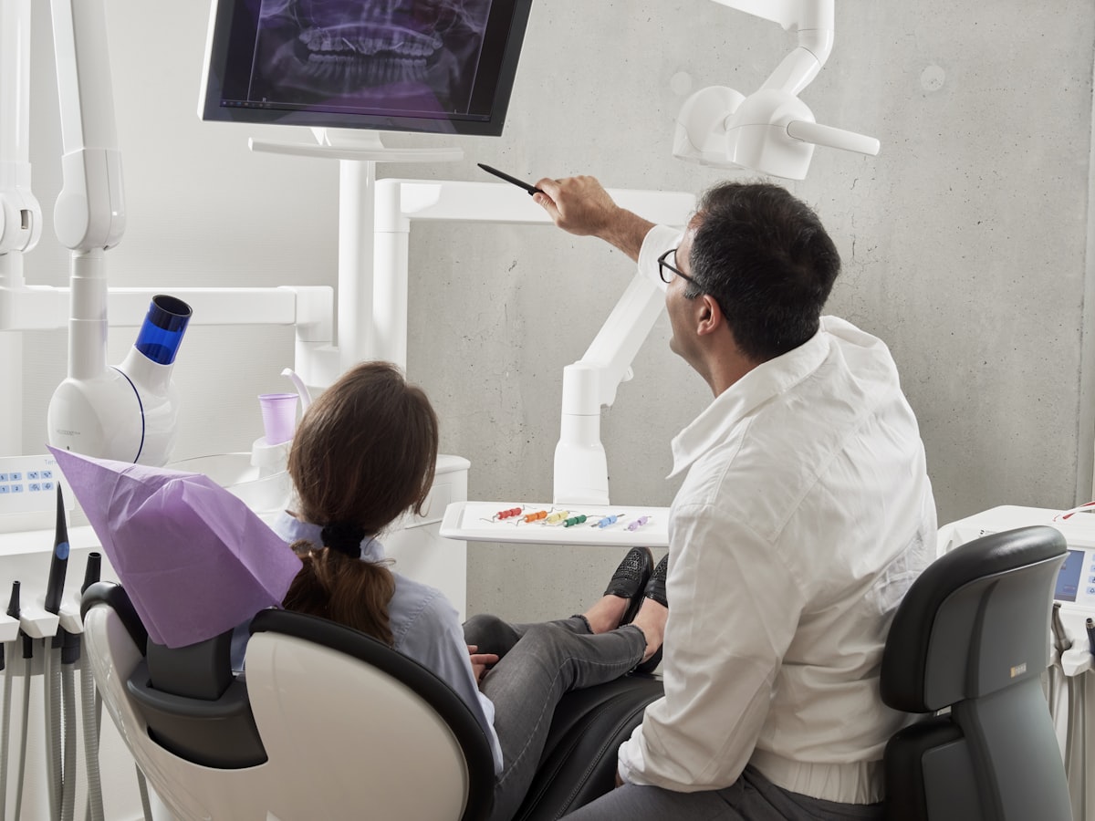 Modern private treatment suite at Advanced & Comfort Dentistry